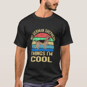 GSD131 - Mijn Duitse herder Ik ben Vintage T-shirt