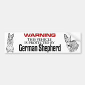 GSD-beveiliging - Bumpersticker (Voorkant)