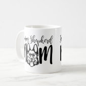 GSD German Shepherd Mam op Koffiemok (Voorkant links)