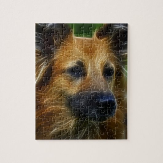 GSD German Shepherd pic Legpuzzel (Verticaal)