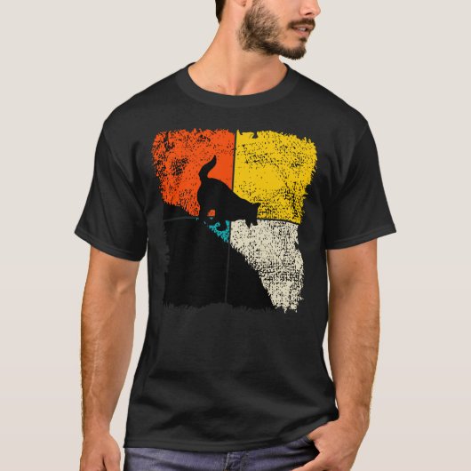 Gsd German Shepherd Running T-shirt (Voorkant)