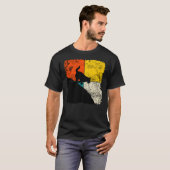 Gsd German Shepherd Running T-shirt (Voorkant volledig)