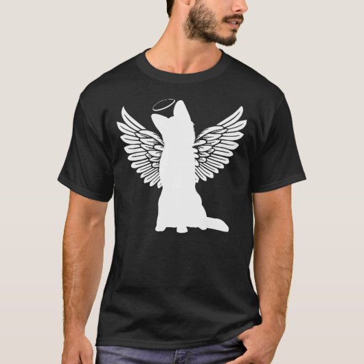 Gsd German Shepherd Stickers German Shepherd Dog T-shirt (Voorkant)