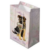 GSD Heart Ma Medium Cadeauzakje (Voorkant Gekanteld)