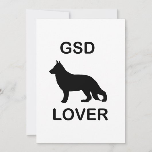 GSD Liefhebber Kaart (Voorkant)