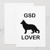 GSD Liefhebber Kaart (Voorkant / Achterkant)