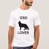 GSD Liefhebber T-shirt (Voorkant)