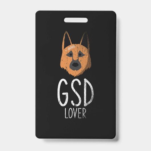 GSD Lover Badge (Voorzijde)
