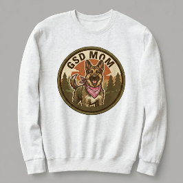 GSD Moeder Crewneck Sweatshirt Hond Moeder Cadeau 
