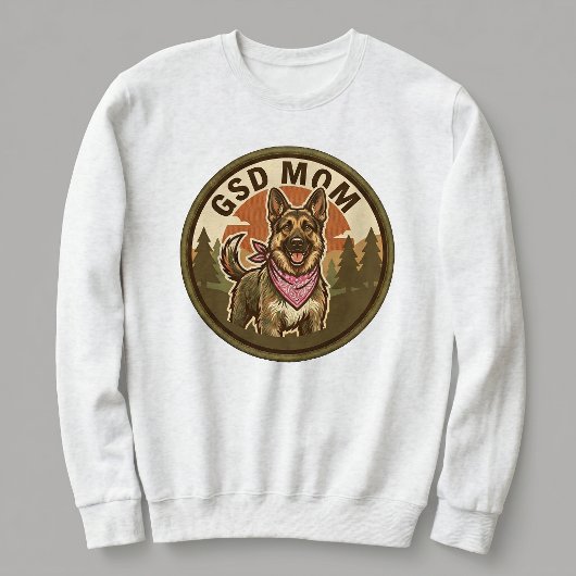 GSD Moeder Crewneck Sweatshirt Hond Moeder Cadeau