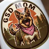 GSD Moeder Koffiemok | Duitse Herder Moeder Cadeau Mok