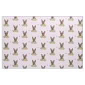 GSD roze floraal Stof (Fat Quarter)
