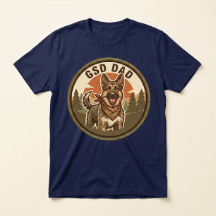 GSD Vader Tri-blend T-shirt Duitse Herdershond V