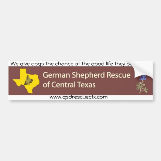 GSDrescueCTX-Bumpersticker Bumpersticker (Voorkant)