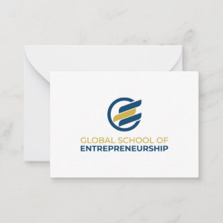 GSE Stationery Notecard Notitiekaartje