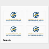 GSE-Sticker Rechthoekige Sticker (Vel)