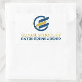 GSE-Sticker Rechthoekige Sticker (Tas)