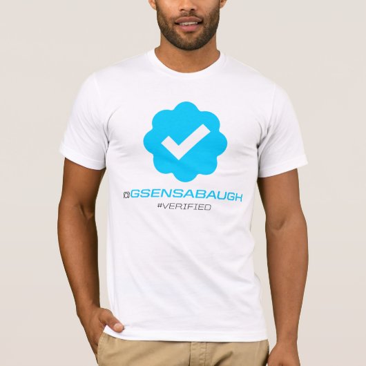 @GSensabaugh - Geverifieerd T-shirt (Voorkant)