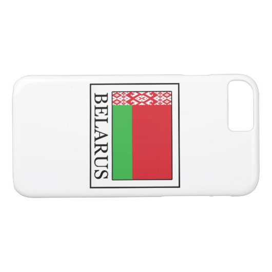 GSM-kwestie Belarus Case-Mate iPhone Case (Achterkant (Horizontaal))
