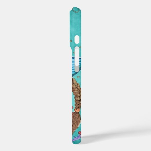 GSM van Mermaid Case-Mate iPhone Case (Achterkant / Links)