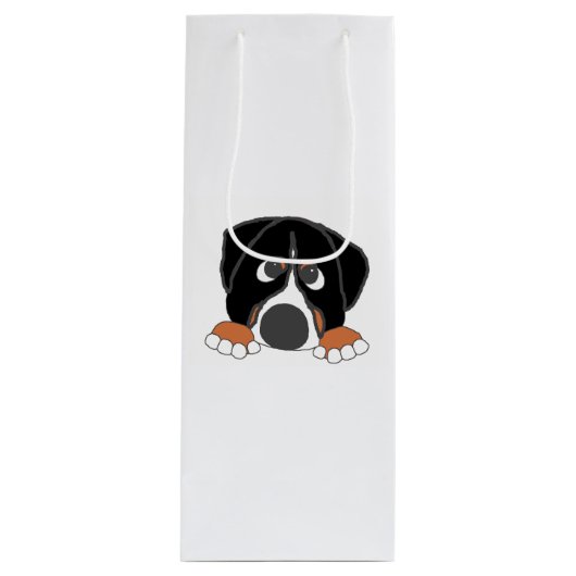 gsmd glurend wijn cadeautas (Voorkant)