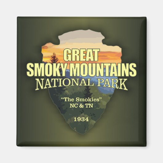 GSMNP (pijlpunt) Magneet (Voorkant)