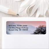 GSMNP Sunset Blue Ridge Parkway Reisfotografie Etiket (Insitu)