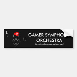 GSO Black Bumpersticker