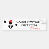 GSO Chorus Bumpersticker (Voorkant)
