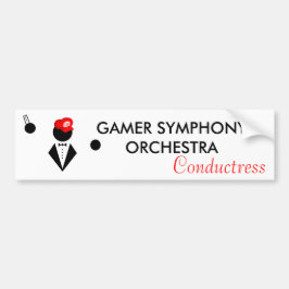 GSO Conductress Bumpersticker
