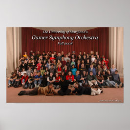 GSO Herfst '08 Groepfoto (Gekke) Poster