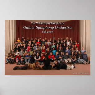 GSO Herfst '08 Groepfoto (Gekke) Poster