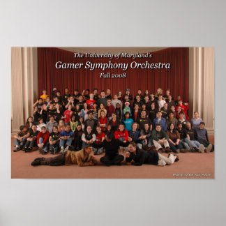 GSO Herfst '08 Groepfoto (Gekke) Poster