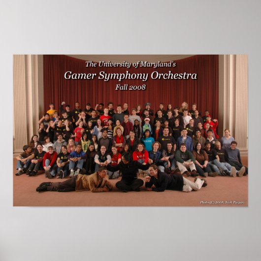 GSO Herfst '08 Groepfoto (Gekke) Poster (Voorkant)