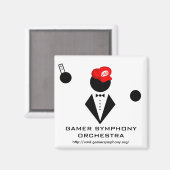 GSO Magneet Vierkant (Voorkant / Achterkant)