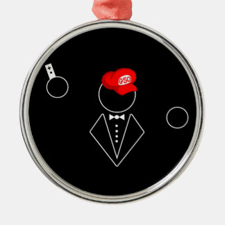 GSO Metal kerstversiering Metalen Ornament