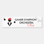 GSO Oboe Bumpersticker (Voorkant)