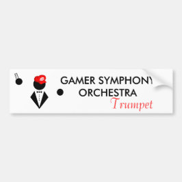 GSO Trumpeter Bumpersticker