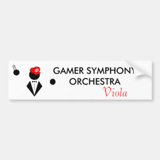 GSO Viola Bumpersticker