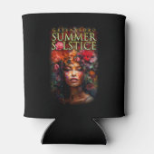 GSO Zomer Solstice Festival 2023 Zwart Souvenir Blikjeskoeler (Achterkant)