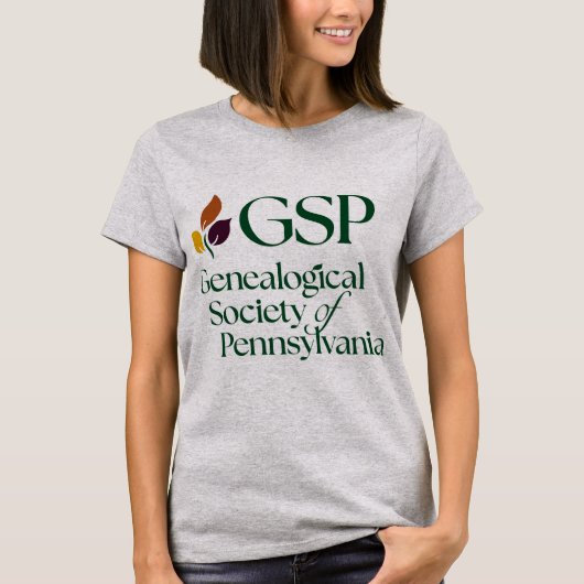 GSP dames t-shirt met korte mouwen (Voorkant)