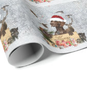 Gsp ,Dog Kerstmas Cadeaupapier (Rol Hoek)