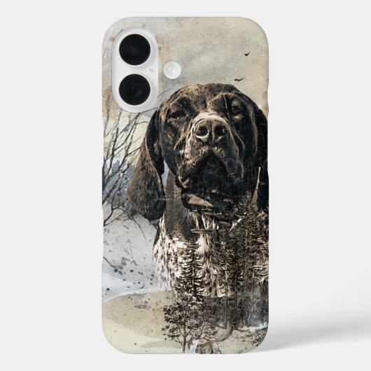 GSP, Duitse kortharige aanwijzer Case-Mate iPhone Case (Achterkant)