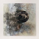 GSP, Duitse kortharige aanwijzer Legpuzzel (Horizontaal)