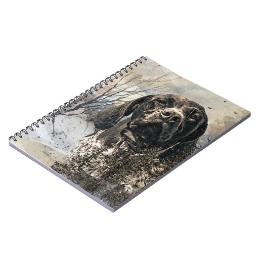 GSP, Duitse kortharige aanwijzer Notitieboek (Linkerzijde)