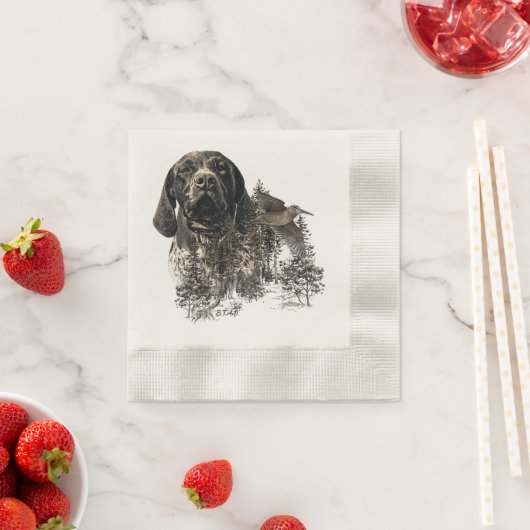 GSP, Duitse Staande Hond Servet (Insitu)