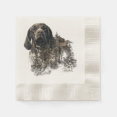 GSP, Duitse Staande Hond Servet (Voorkant)