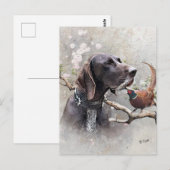 GSP Jachtkunst – Precisie, Passie en Fazant Briefkaart (Voorkant / Achterkant)