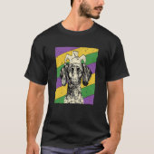 GSP Jester Mardi Gras Dog Mam. T-shirt (Voorkant)