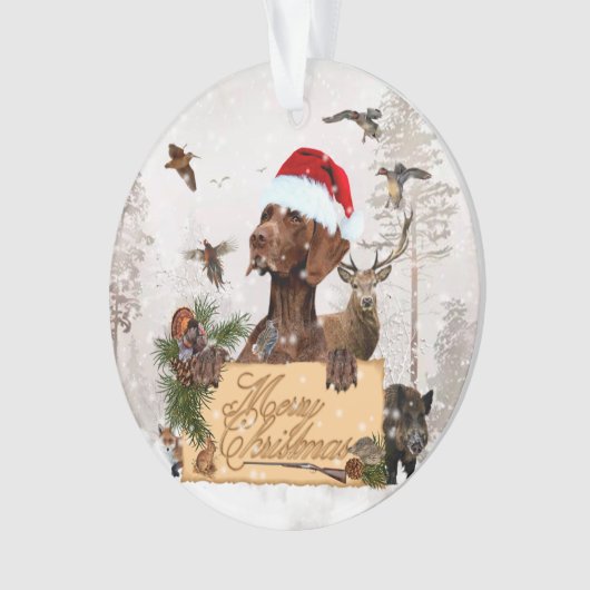 Gsp Kerst Glas Ornament (voorkant)